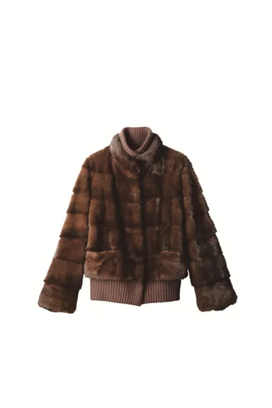 ミンクショートコート