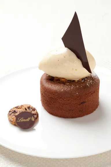 リンツの「フォンダン・オ・ショコラ」(自由が丘店)