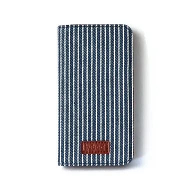 手帳型ストライプ