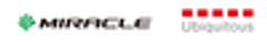 株式会社ユビキタス、ミラクル・リナックス株式会社のロゴ
