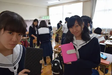 ケースで個性を出す