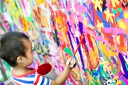 子供が自由に描けるfree wall