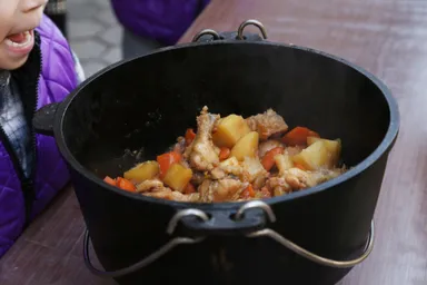 ダッチオーブン料理試食会