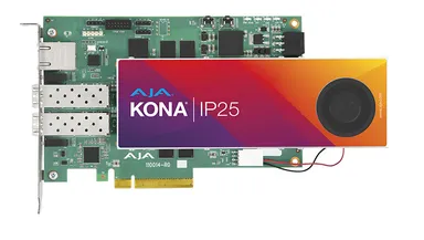 IPビデオ・オーディオI/Oカード　KONA IP25