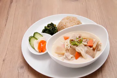 豆乳豚汁プレート