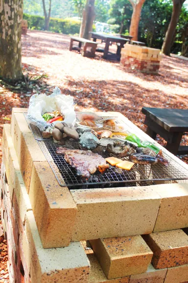 バーベキュー風景