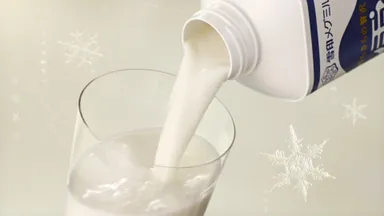 『雪ミルク』CMカット１