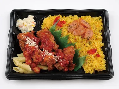 鶏唐揚げのトマトソース弁当