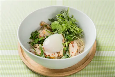 豆乳クリームかけご飯(T・K・G)