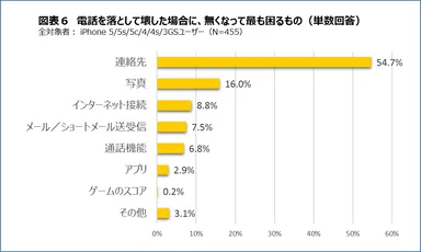 図表６：最も困るもの