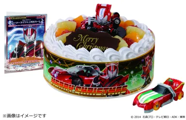 ケーキ＆シフトカー＆ヒーローダイヤル