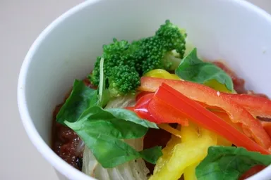 ポテサラ(トマトソース)