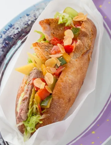 フレンチフルコースのカスクルート　（メニュー一例）