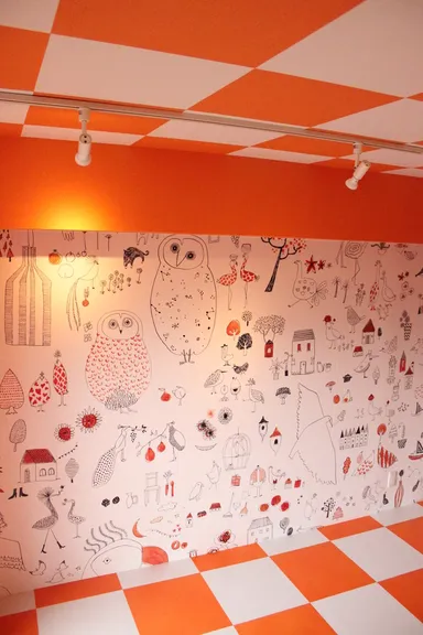 リビングアクセント壁