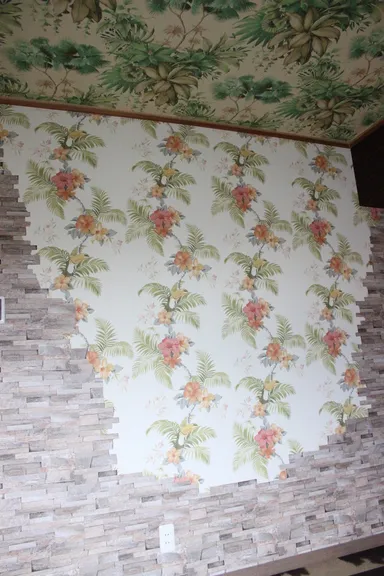 寝室アクセント壁