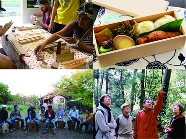 森のデザイン学校ワークショップ