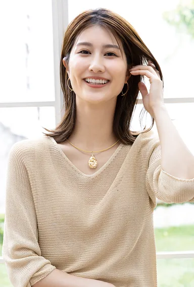 ルーミン Metal drop モデル装着