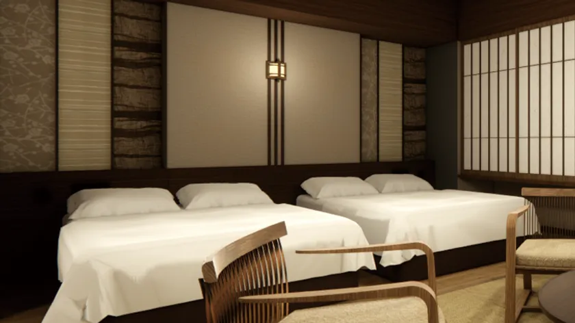 ジュニアスイート:寝室