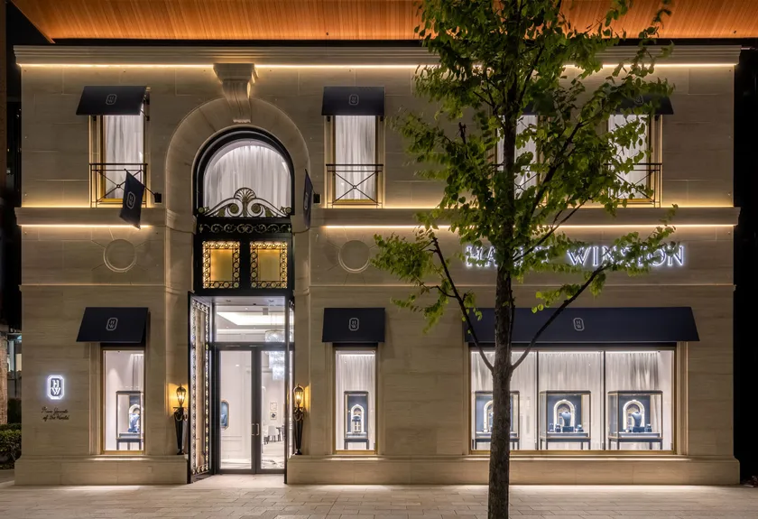 ハリー・ウィンストン銀座店外観1