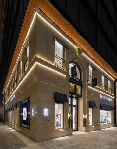ハリー・ウィンストン銀座店外観2