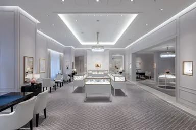 ハリー・ウィンストン銀座店1階ブライダル2