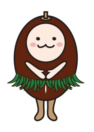 シンボルマークの「デーツちゃん」