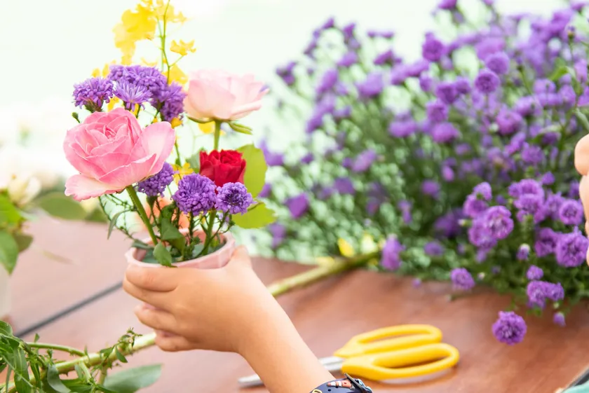 フローリスト体験(2)