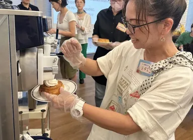 コメダ部イベント(オリジナルシロノワールを作ろう！)