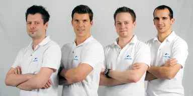 Runtastic 設立者4人(設立当時)