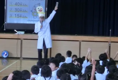 排便の大切さを学ぶトイレ授業