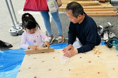 大工のワークショップ