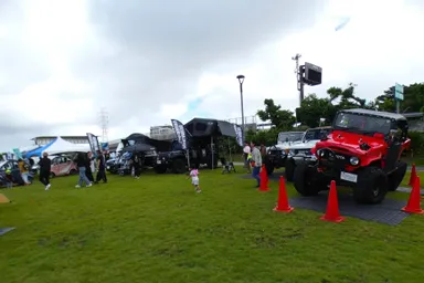 昨年アウトドアエリア