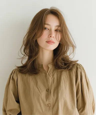 エアリーセミロングモデル