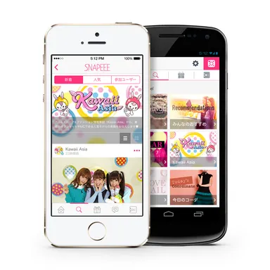 「Snapeee」公式アカウントスクリーンショット
