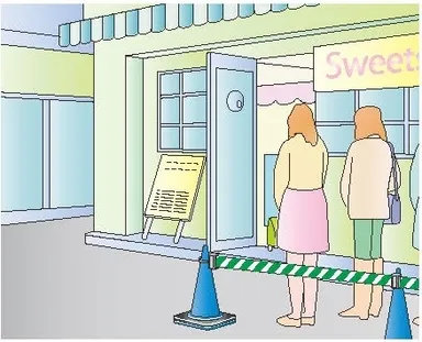 【使用例】人気店の行列規制