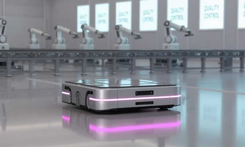 ロボット導入により生産性向上と省人化を実現(イメージ)