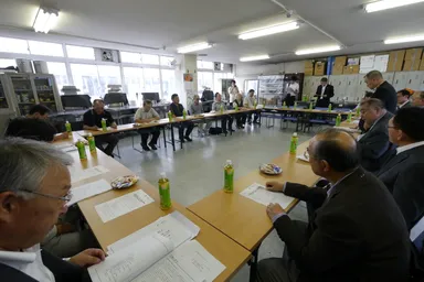 東京魚商業協同組合への表敬訪問