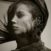 ALBERT WATSON Christy Turlington Luxor, Egypt, 1987