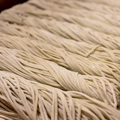 フランスパン専用粉を使用した麺