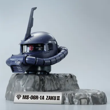 1/35 MS-06R-1A ザクヘッド(黒い三連星カラーVer.)(2)