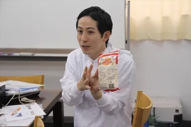 商品開発担当からの商品説明