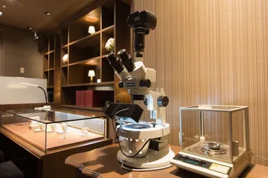 顕微鏡体験コーナー