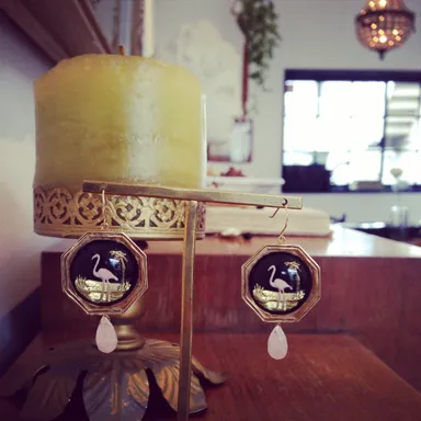 新作「Octagon Frame Pierce」 25,000円(税別)