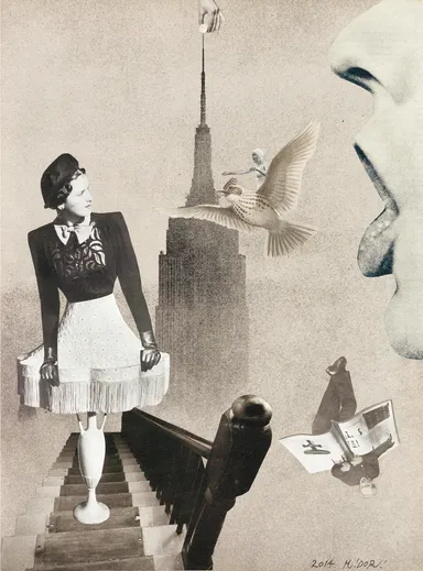 M!DOR!新作コラージュ「過去の幻」