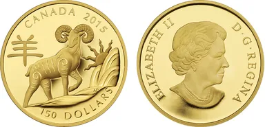 カナダ　150カナダドル金貨