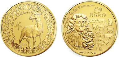 フランス　50ユーロ金貨