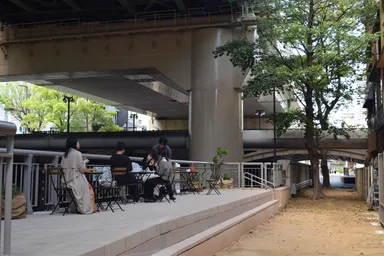 整備後の遊歩道