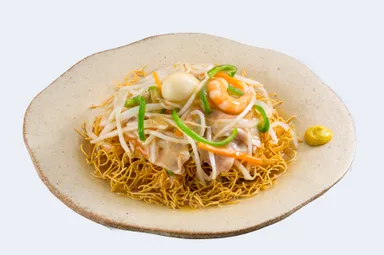 餡かけ皿うどん