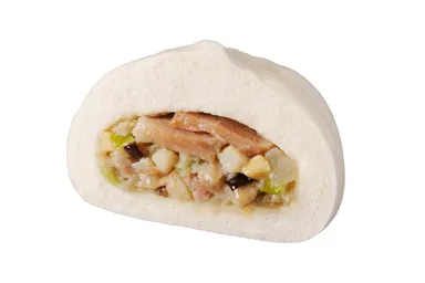 炭火焼トントロ入り豚まん