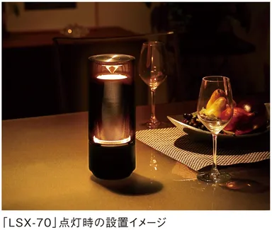 『LSX-70』点灯時の設置イメージ